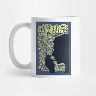 Serge Gainsbourg - Discography Mug